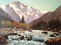 Paisaje del Jungfrau con Zweilütschinen 